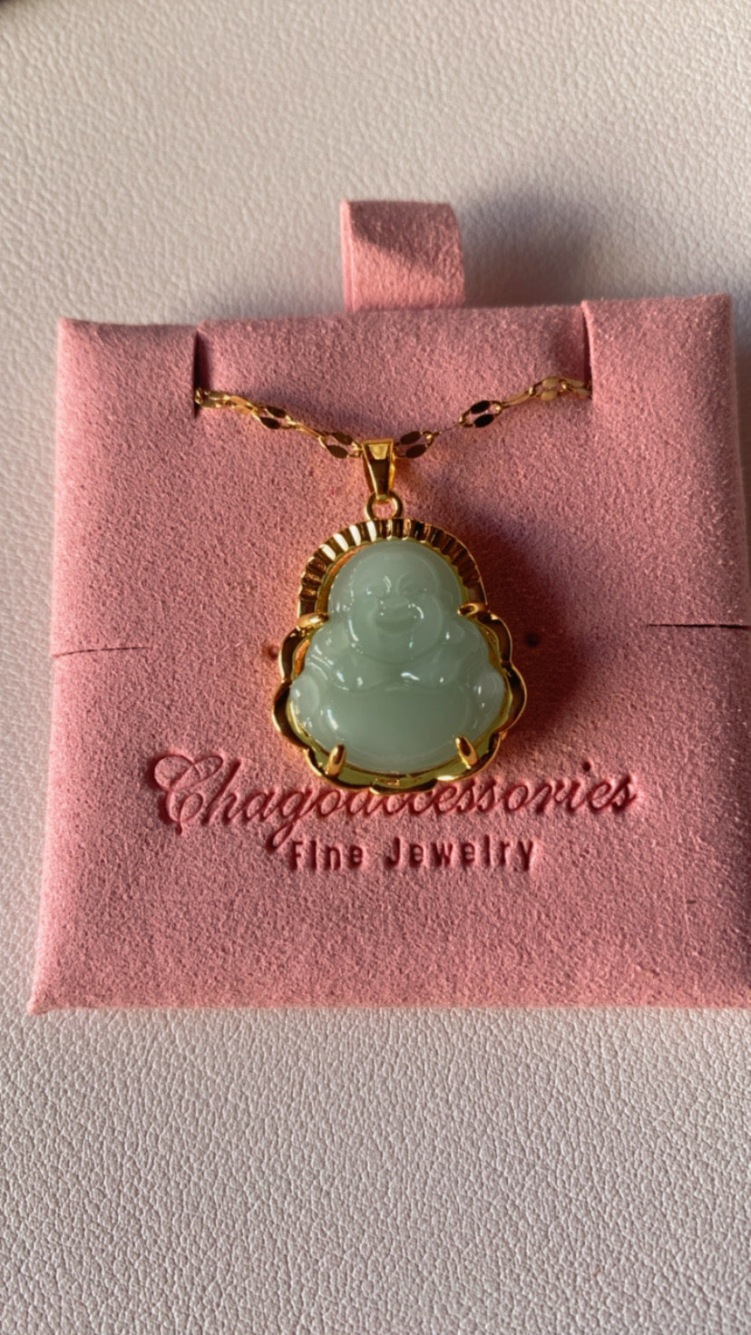 Light green buddha