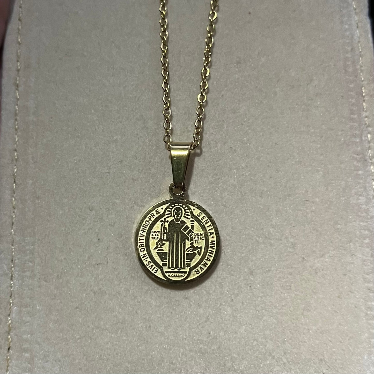 San Benito stainless steel necklace