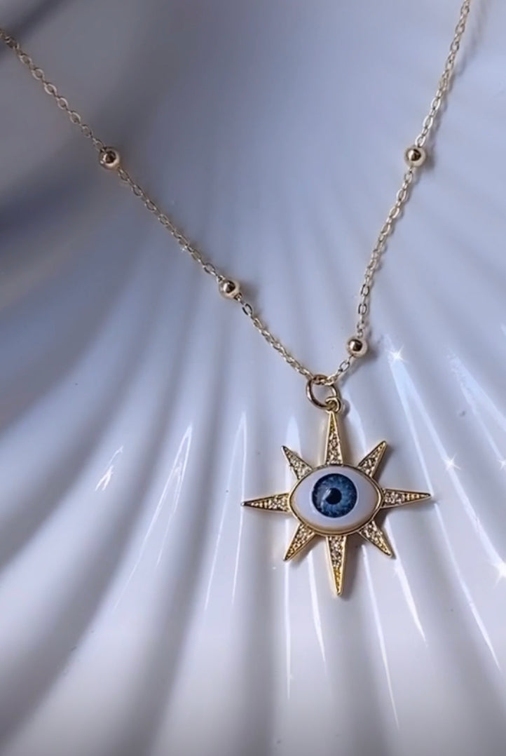 Star ojito necklace