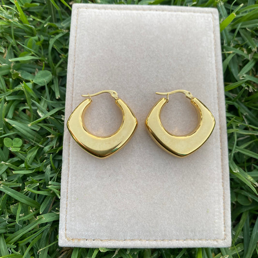 Stainless steel trending earrings