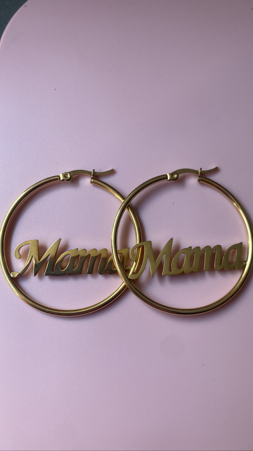 Mama stainless steel hoops