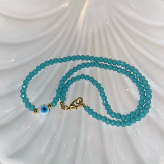 Turquoise Ojito Necklace