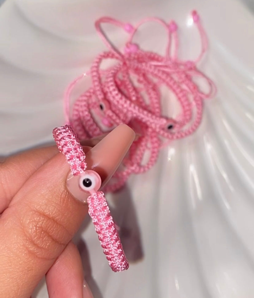 Pink baby bracelet