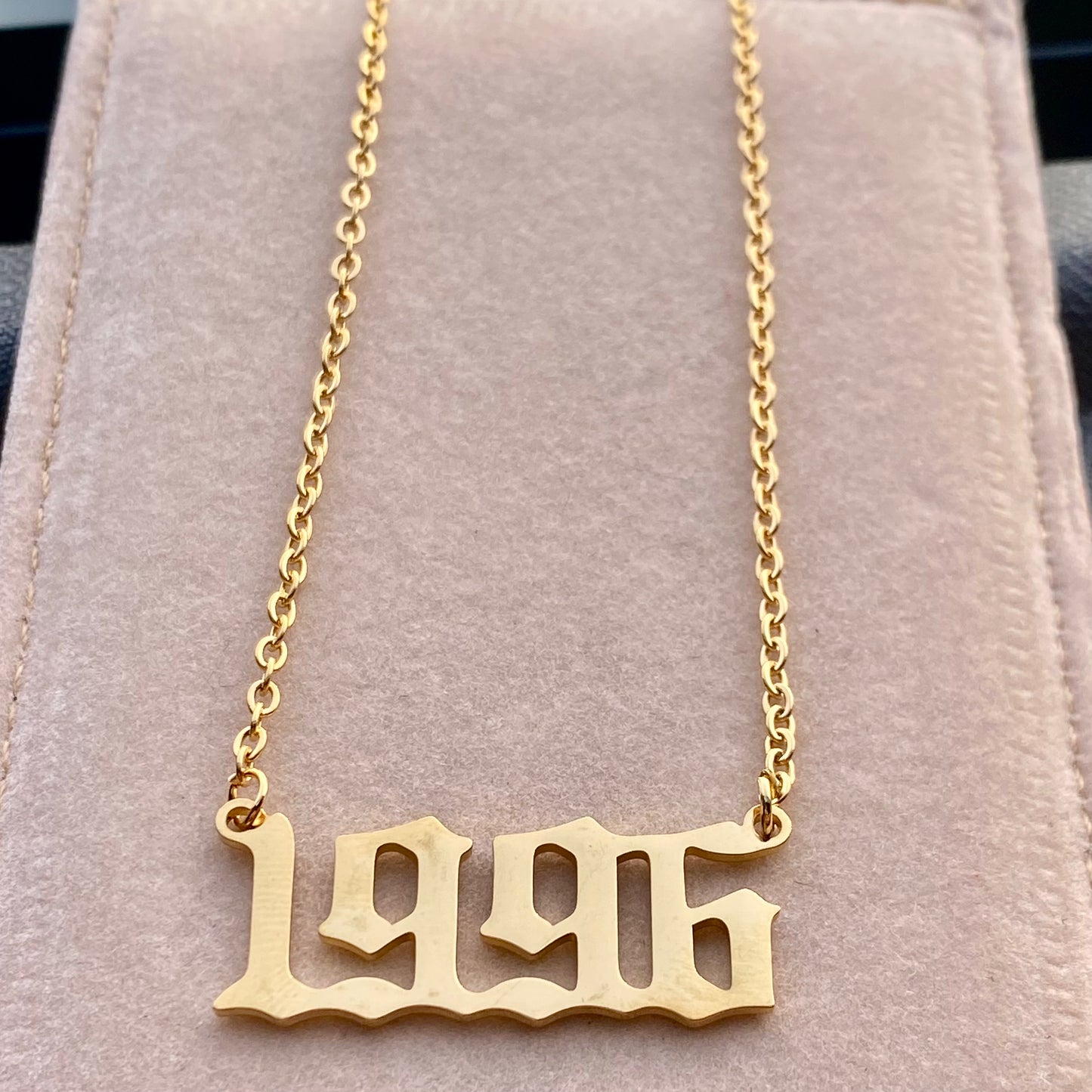 1996 stainless steel necklace