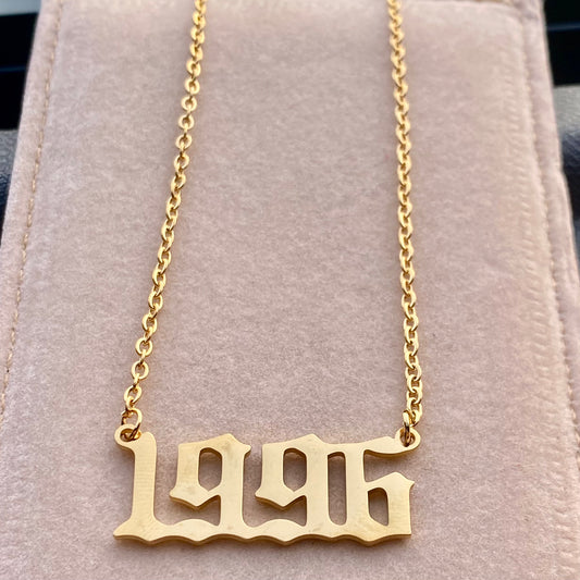 1996 stainless steel necklace
